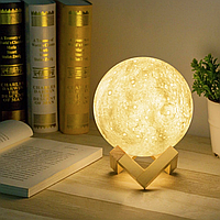 Лампа луна 3D Moon Lamp Настольный светильник луна на сенсорном управлении, Gp1, Хорошее качество, детский