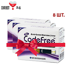 Тест-смужки SD CodeFree 8 паковань