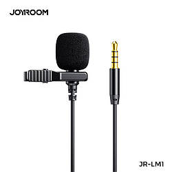 Мікрофон JOYROOM Lavalier Microphone JR-LM1 |AUX, 2M|