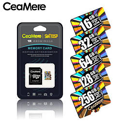 Карта пам'яті Ceamere MicroSD 16GB C10 (SD адаптер)