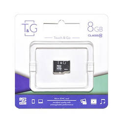 Карта пам'яті T & G Micro SDHC 8gb Class 10