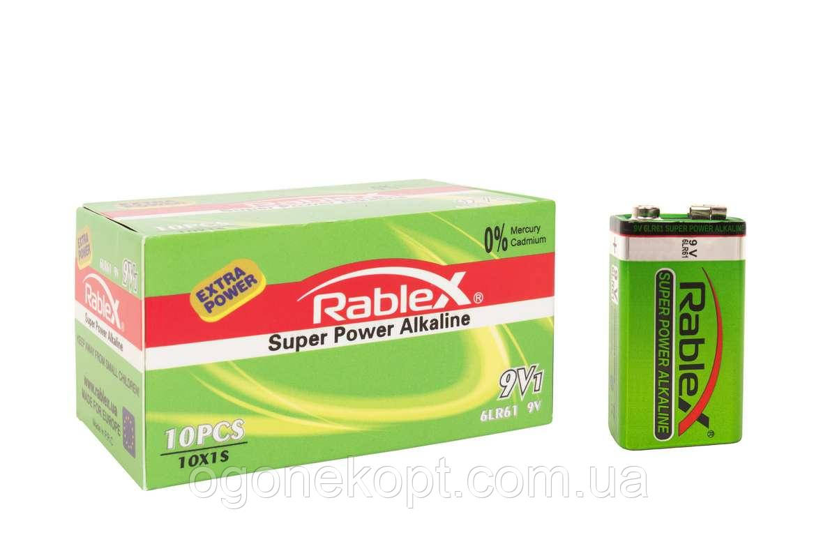 RABLEX Alkaline 6LR61 Крона 9V