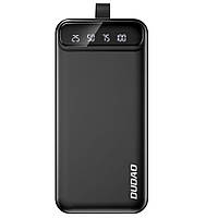 Портативний зарядний пристрій павербанк DUDAO K8s+ Black 30000mAh 3хUSB + Led Lamp Power Bank Mb