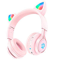 Навушники Hoco Cat ear kids BT headphones W39 |BT5.3, AUX, 10H, 85db|