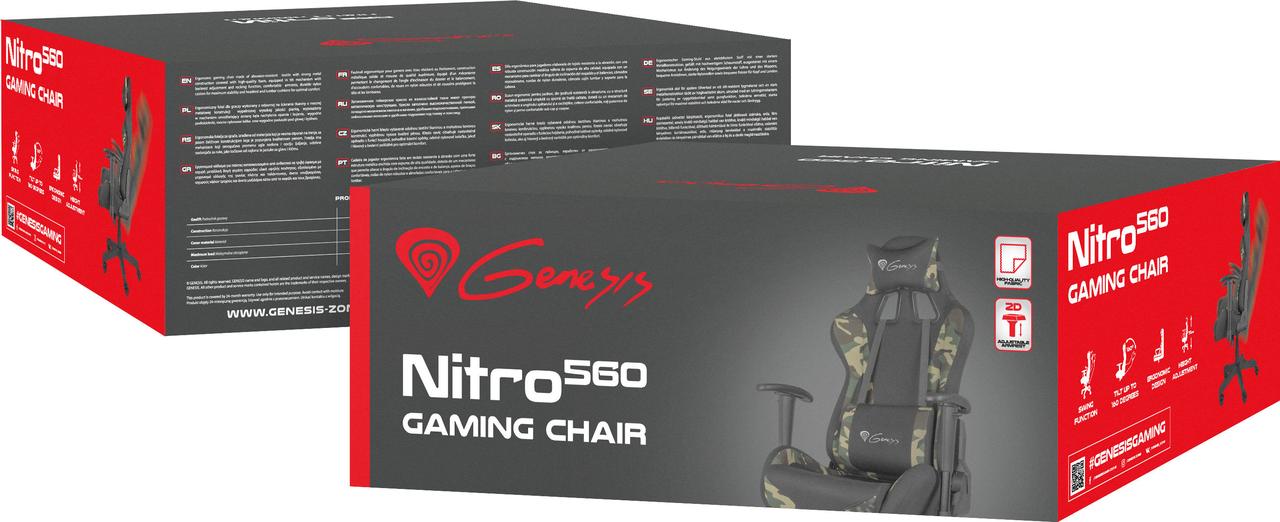 Геймерское кресло Genesis Nitro 560 - фото 10 - id-p1850879544