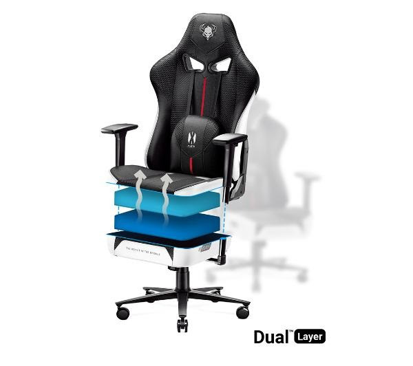 Компьютерное кресло Diablo Chairs X-Player 2.0 Normal Size ткань - фото 8 - id-p1850879556