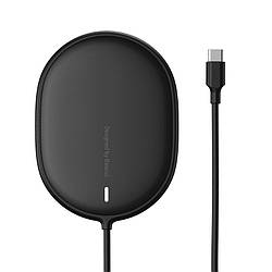 Зврядка Qi BASEUS Light Magnetic Wireless Charger (suit for IP12 with Type - C cable) |15W| (WXQJ-02}