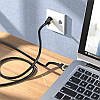 Кабель мережевий LAN RJ45 HOCO US02 Level pure copper gigabit, 3 м, чорний, фото 6
