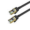 Кабель мережевий LAN RJ45 HOCO US02 Level pure copper gigabit, 3 м, чорний, фото 5