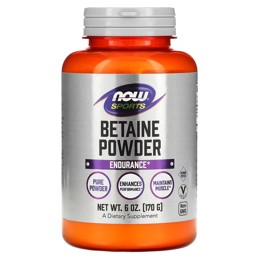 Бетаїн у порошку 170 г/Betaine Powder Now Foods Sports USA