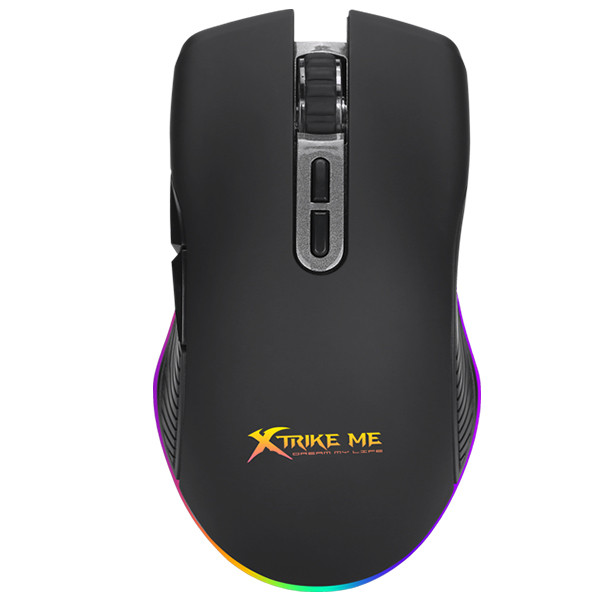 Мышь проводная XTRIKE ME Gaming Backlight GM-509, черная