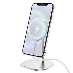 Зарядка Qi HOCO Happiness magnetic desktop wireless charger CW32 |15W|