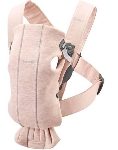 BabyBjorn - Рюкзак-кенгуру Baby Carrier Mini 3D Jersey, Light Pink (світло-рожевий)