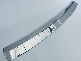 Накладка на задній бампер Skoda Karoq з загибом