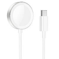 Зарядка Qi Hoco Wireless charger Type-C для iWatch CW39C |1-7/SE Series|