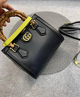 Женская кожаная сумка Gucci Гуччи, сумки на плечо, брендовая сумка, сумка с логотипом