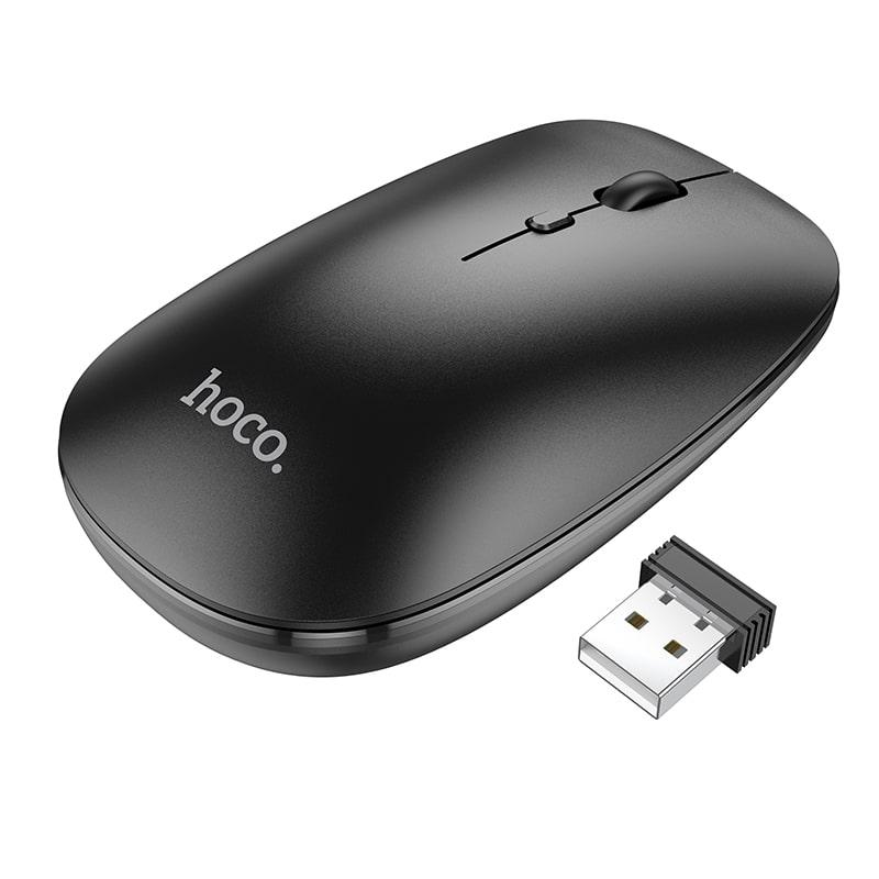 Миша HOCO Art dual-mode business wireless mouse GM15 |BT5.0, 2.4G, 800/1200/1600dpi|, фото 1