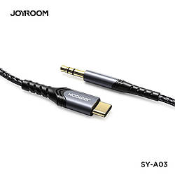 Кабель JOYROOM Audio Type-C to 3.5 mm port audio cable SY-A03 |1M|