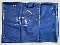 Упаковка для подушки, домашнего текстиля (50х70 см, ПВХ 90, синяя, 10 шт/упаковка)