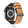 Шкіряний ремінець для Apple Watch Series 1-4 HOCO Fenix Leather Strap WB18 |38/40mm|, фото 3