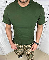 Футболка тактична військова, армійська футболка ЗСУ (олива) ON-023