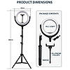 Тримач з кільцевим освітленням REMAX LIFE Tripod Beauty Fill Light For Live Broadcast RL-LT17, фото 4