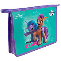 Папка на молнии Kite My Little Pony LP23-428, A4+