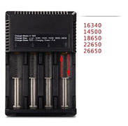 Універсальний зарядний пристрій i4-1688 26650 18650 14500 16340