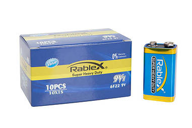 RABLEX 6F22 9V крона