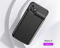 Повербанк-кейс USAMS Battery Case для iPhone 11 US-CD111 |4500mAh|