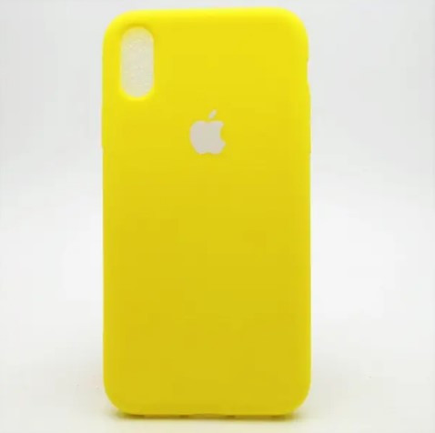 Чохол накладка New Silicon Case для iPhone XR Yellow