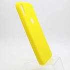Чохол накладка New Silicon Case для iPhone XR Yellow, фото 4