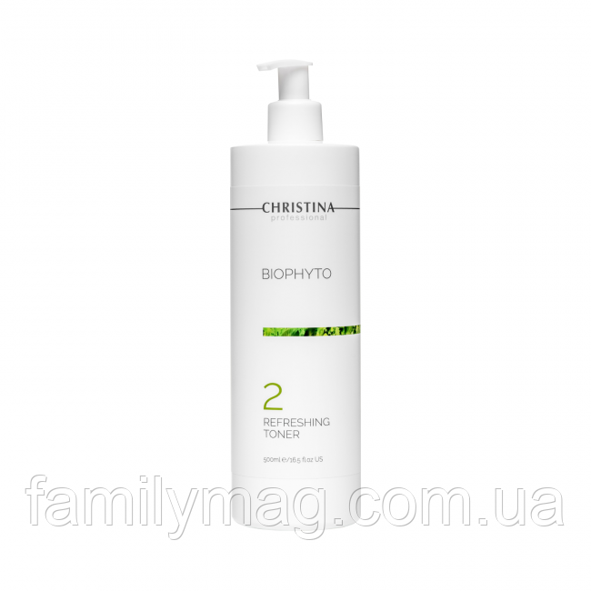 Освіжаючий тонік  Refreshing Toner Bio Phyto Christina 500 мл