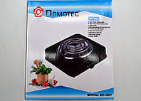 Электроплита 1 комфорка спираль Domotec MS-5801 (1000 Вт), SL1, Хорошее качество, электроплита, электроплита 1