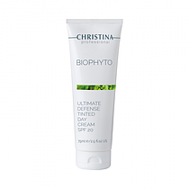 Денний крем «Абсолютний захист» SPF 20 з тоном Ultimate Defense Tinted Day Cream Bio Phyto Christina 75 мл