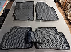 3D килимки EvaForma в салоні Kia Rio 2 '05-11 DE, 3D коврики EVA 6