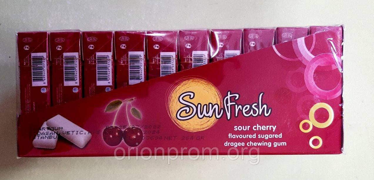 Жувальна гумка Sun Fresh вишня 20 штук