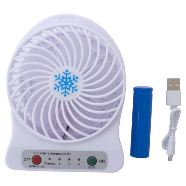 Портативний настільний мінівентилятор Home Fest Portable Mini Fan XSFS-01 USB білий
