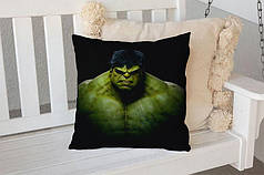 Декоративна подушка 45х45 см, «Hulk. Portrait»