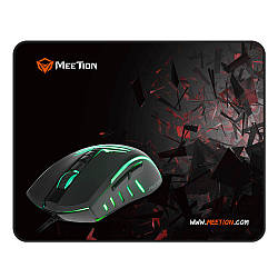 Набір Gaming Combo 2in1 Mouse / MousePad MEETION MT-CO11