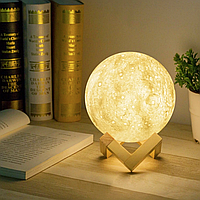 Лампа луна 3D Moon Lamp Настольный светильник луна на сенсорном управлении, Ch1, Хорошего качества, детский