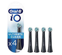 Насадки для зубних щіток Oral-B iO Ultimate Clean Black черные (4 шт)