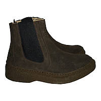 Ботинки кожаные мужские коричневые Dry-shoD (028) 40,42,43,45р.