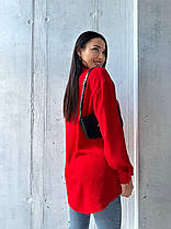 Сорочка жіноча з коміром, фото 4