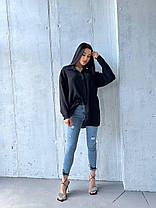 Сорочка жіноча з коміром, фото 5