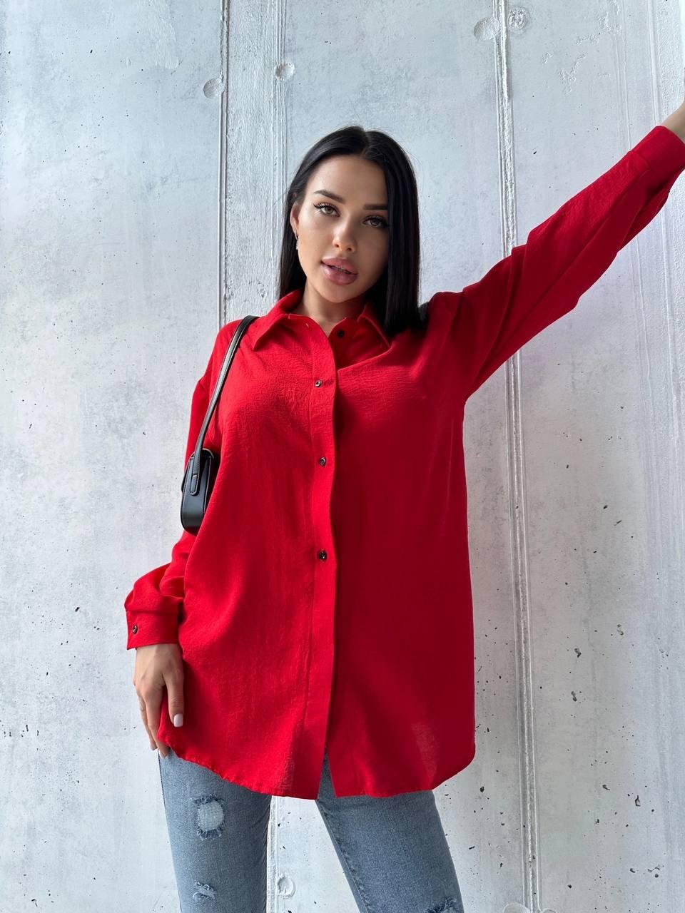 Сорочка жіноча з коміром