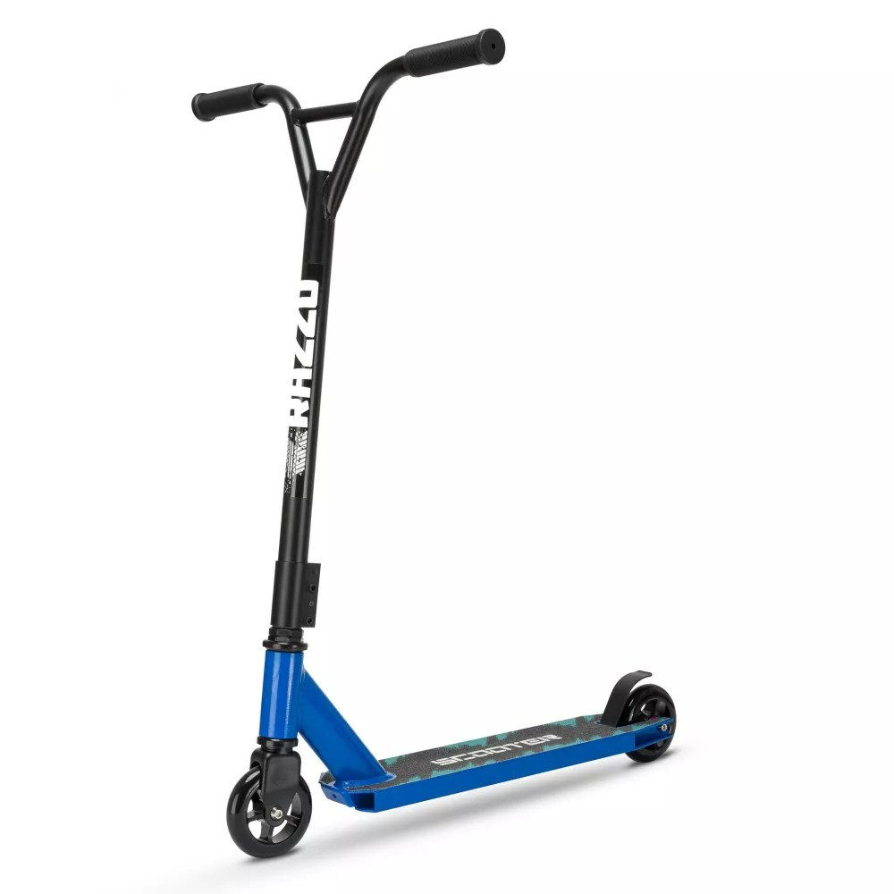 Трюковий самокат міцний для досвідчених дітей підлітків та дорослих крутий модний стріт HST1-100 Blue