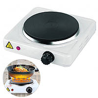 Плита електрична 1000W, на одну конфорку, H-002F / Одноконфоркова дискова плита / Міні електроплита