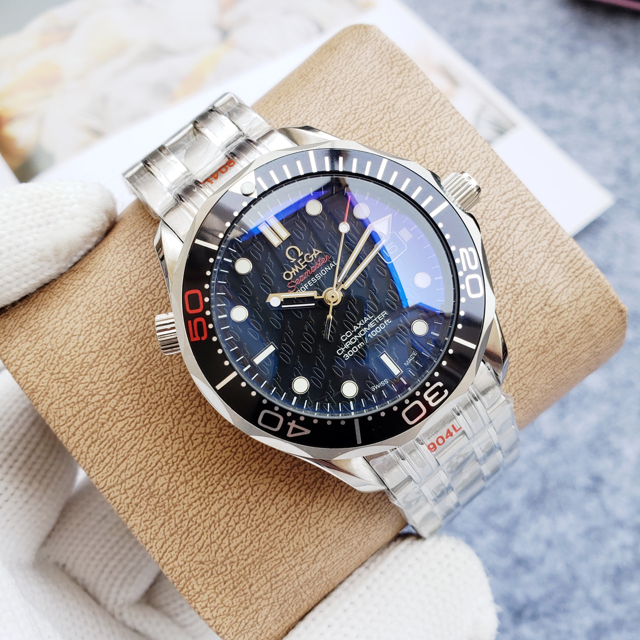 Часы Омега Omega Seamaster James Bond 50th Anniversary - фото 4 - id-p1851059035