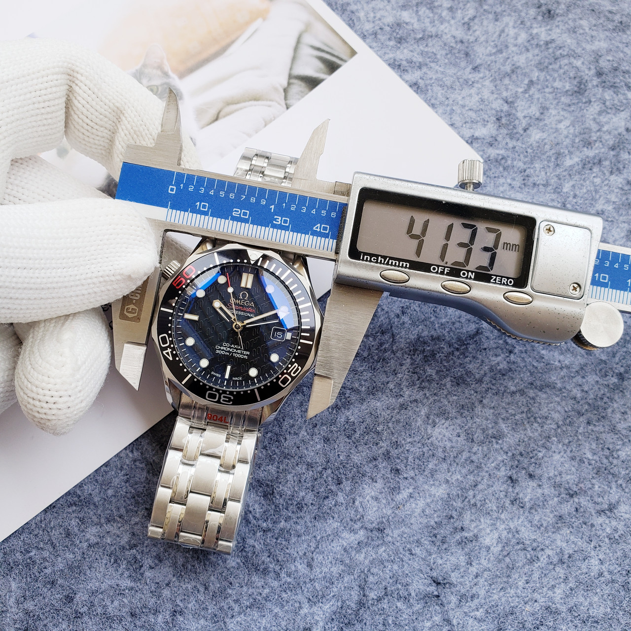 Часы Омега Omega Seamaster James Bond 50th Anniversary - фото 7 - id-p1851059035